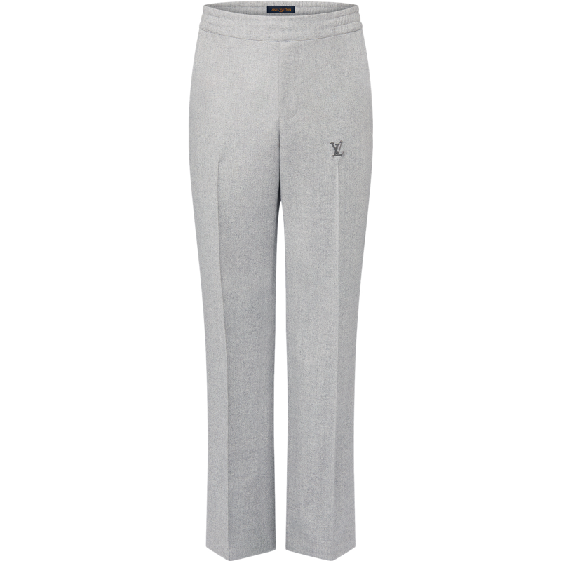 Pantalon sportswear habillé en laine technique