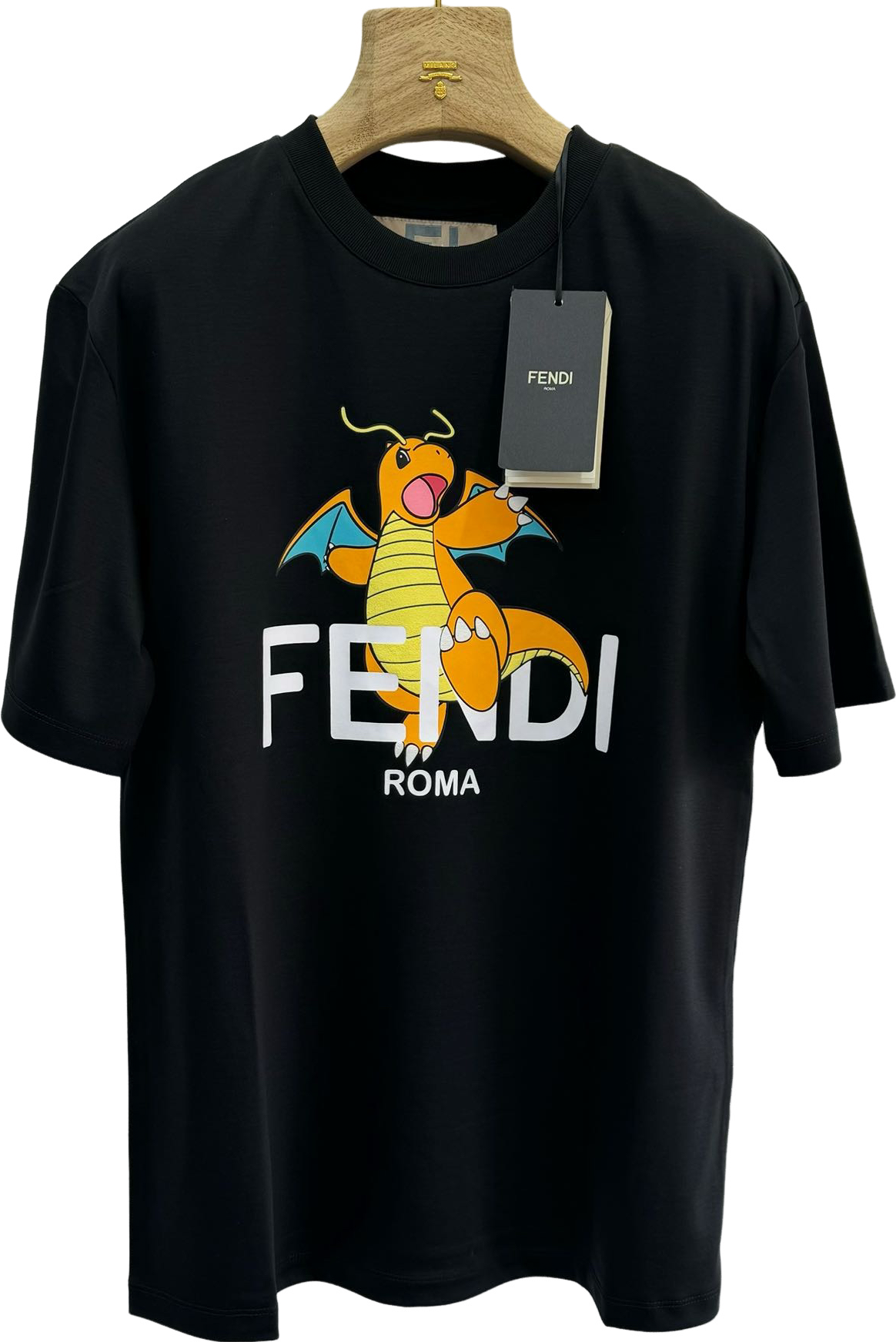 FF übergroßes T-Shirt X BRD DRACOLOSS SCHWARZ