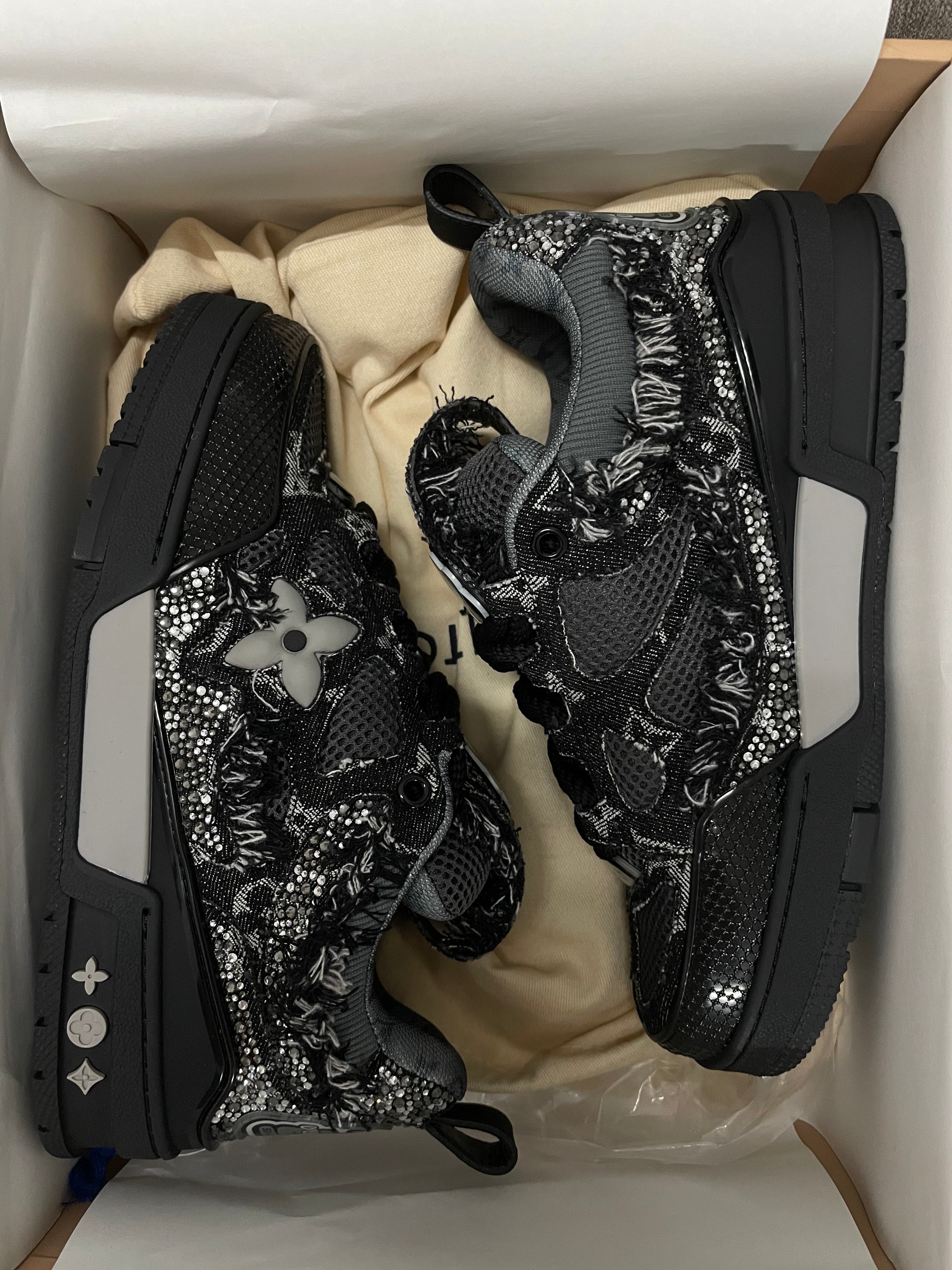 Sneakers Lv Skate Denim facture 10/10