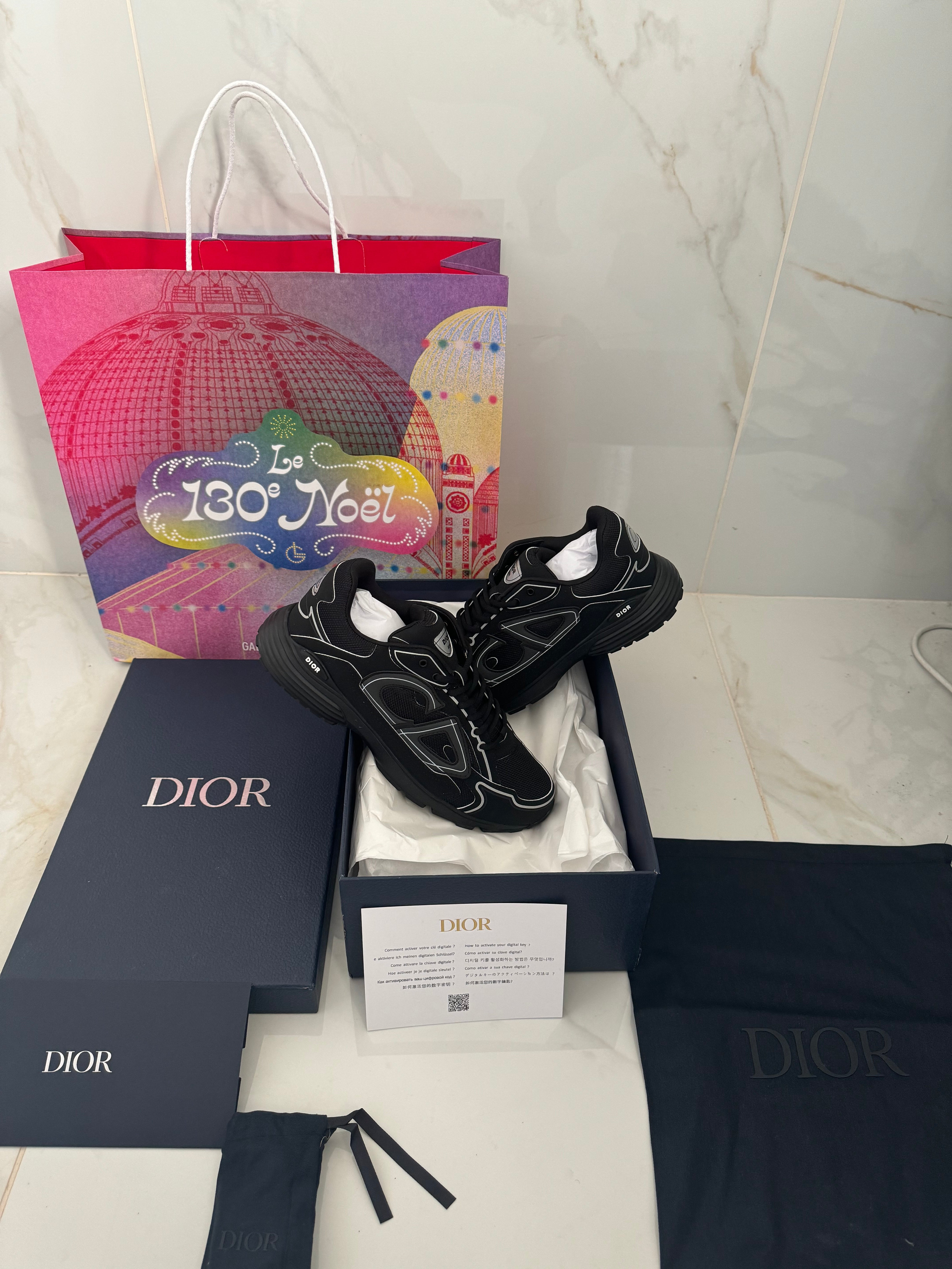 SNEAKERS B30 V3S 2025 💡 VERSION BIEN LISSE BLACK RÉFLECTIVE RÉACTION OPTIMISÉ FACTURE PACKAGING COMPLET MODÈLE POUSSÉ