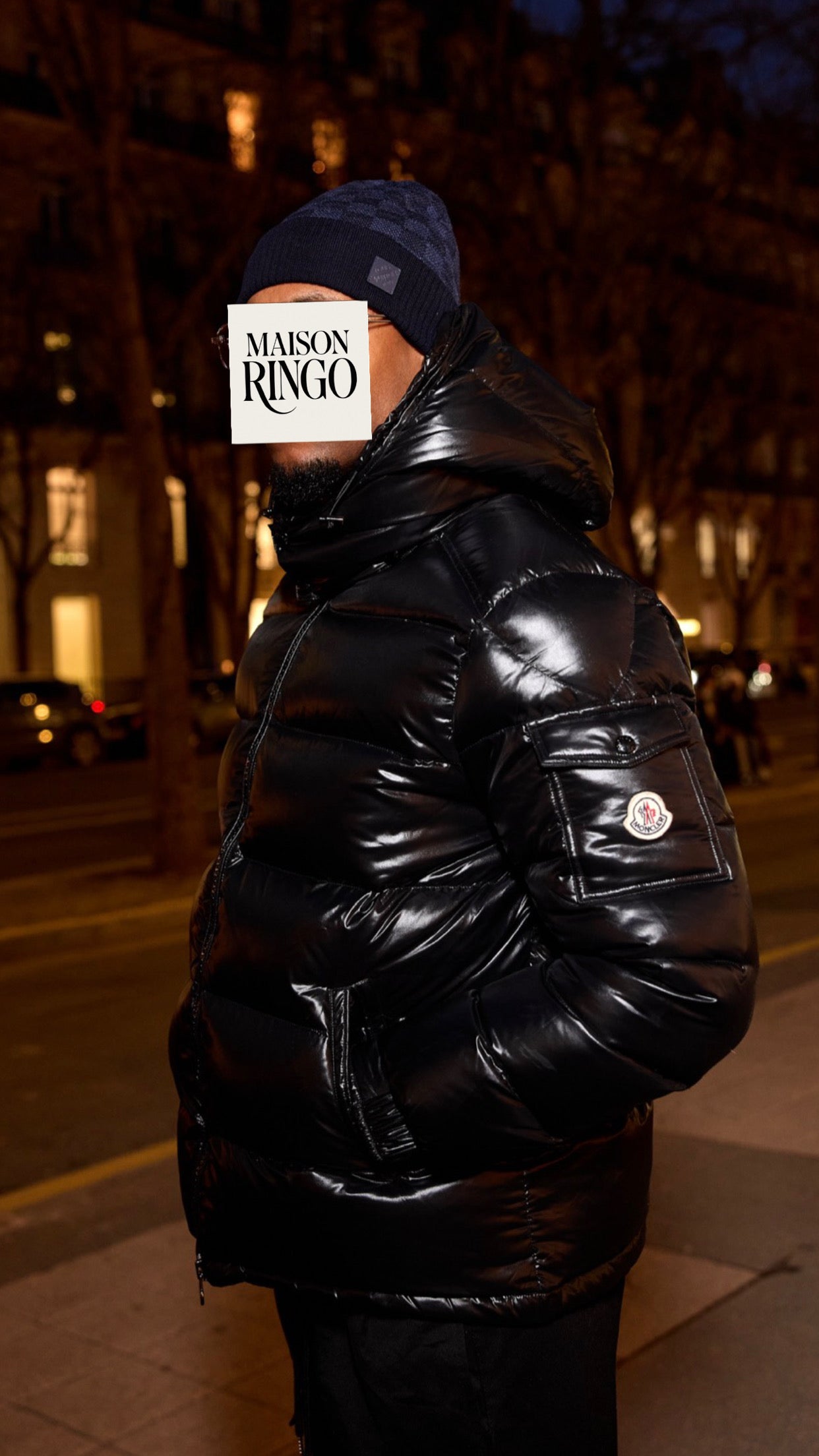 Doudoune Moncl’r Maya noir 10/10 ⚡️📦🚚 V3S