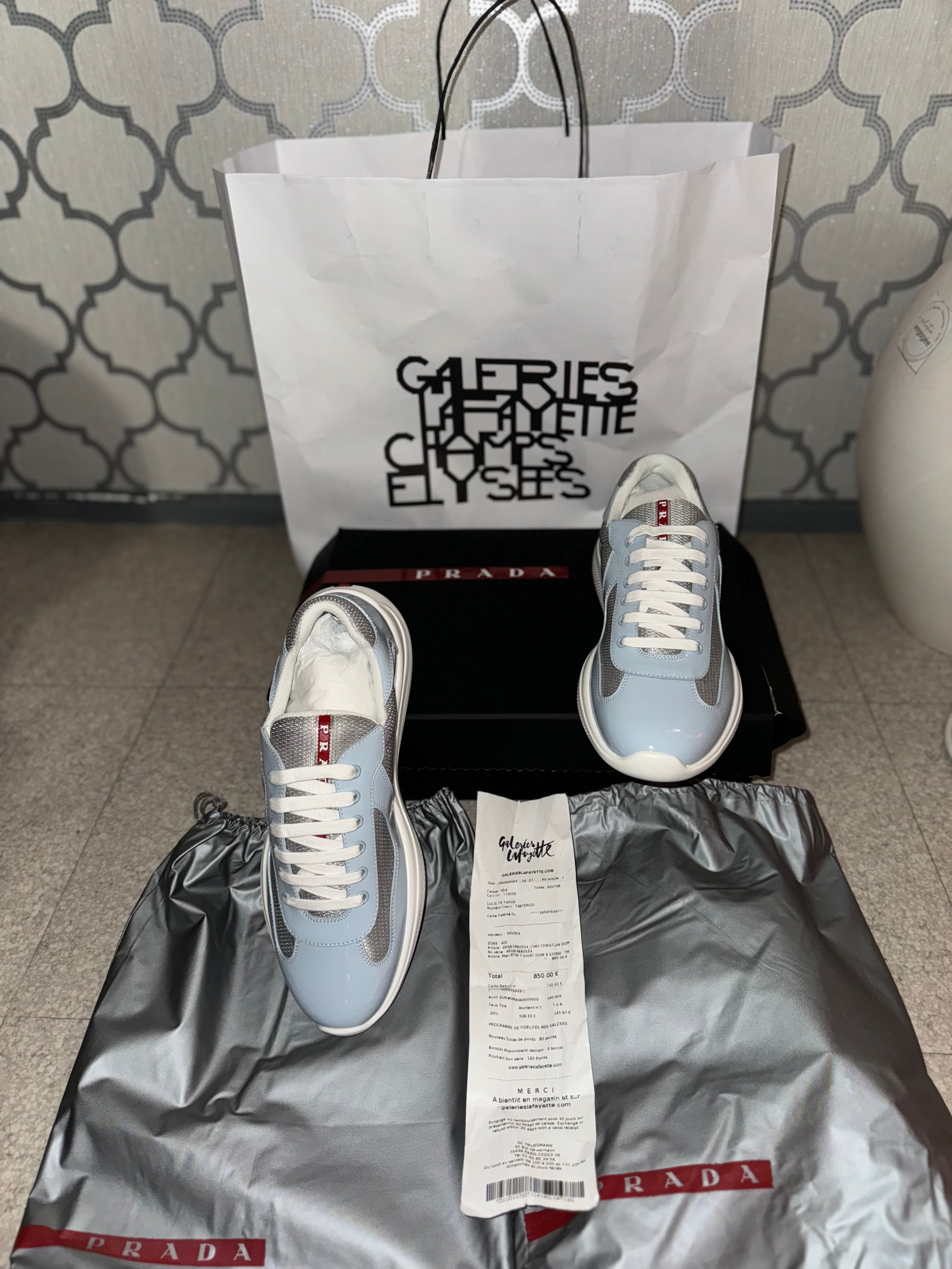 Sneakers Prd America ´ s Cup tissu bike lisse blue Sky 10/10