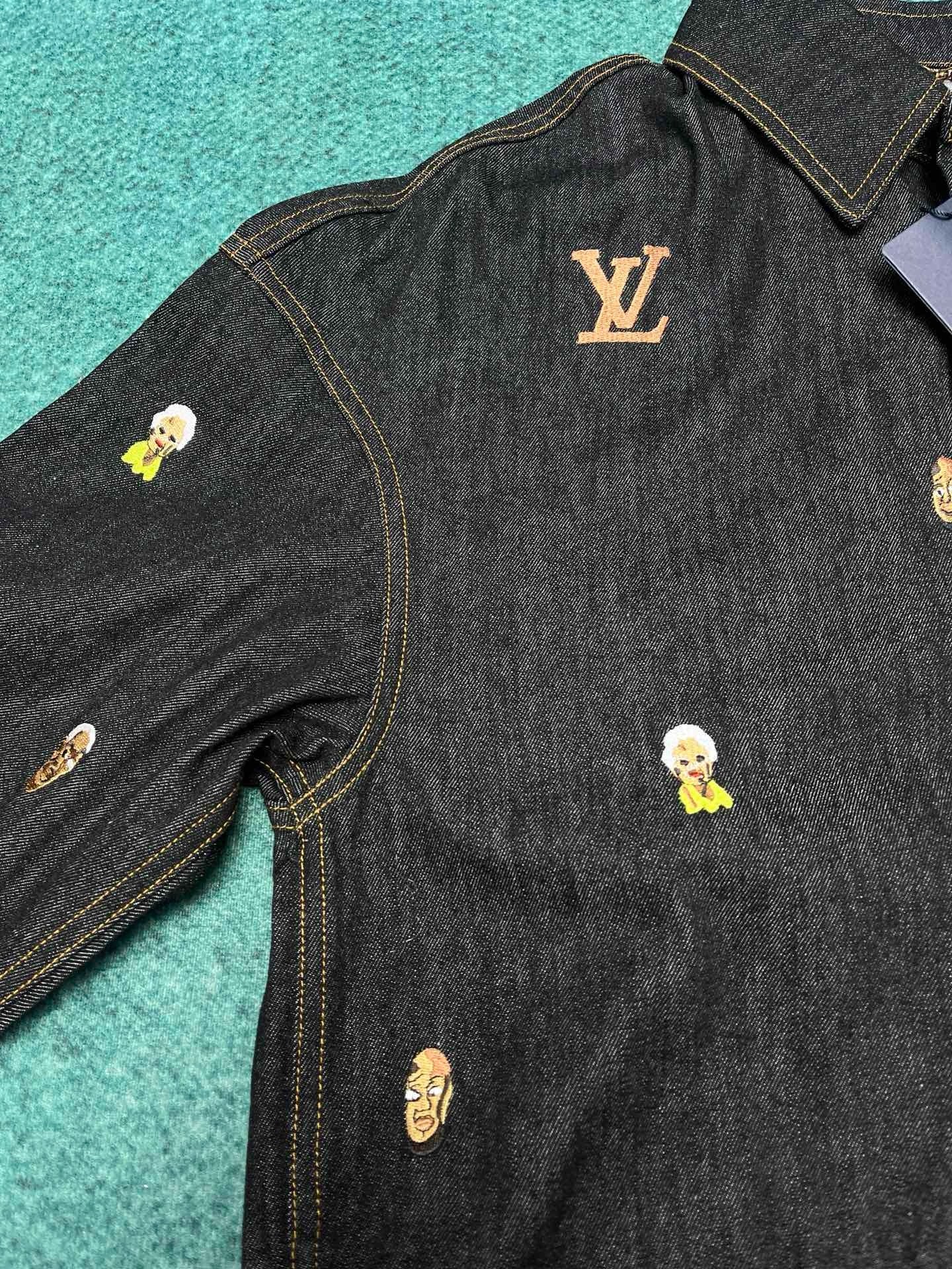 Lv denim jacket