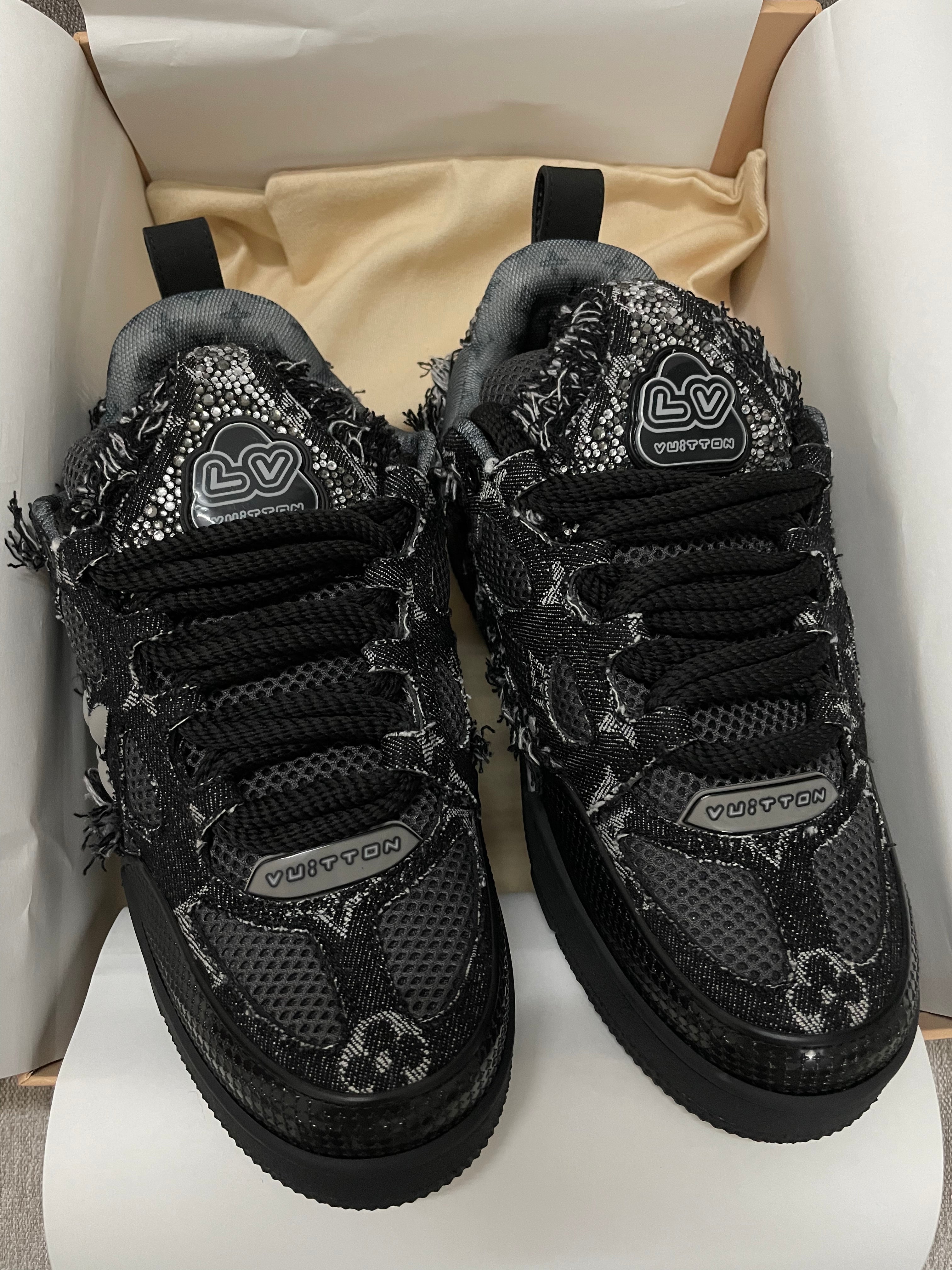 Sneakers Lv Skate Denim facture 10/10