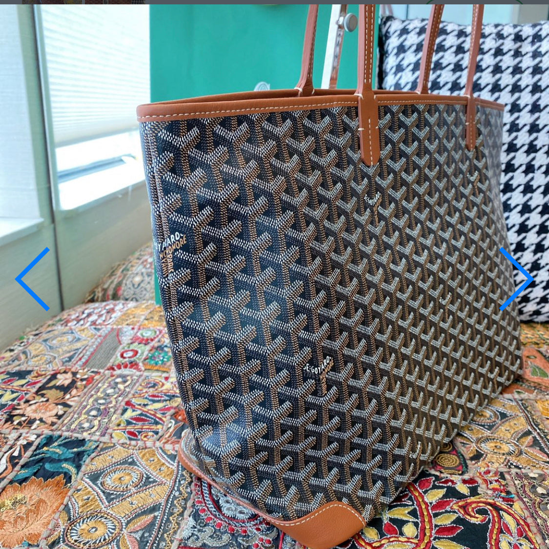 Artois brown MM invoice bag