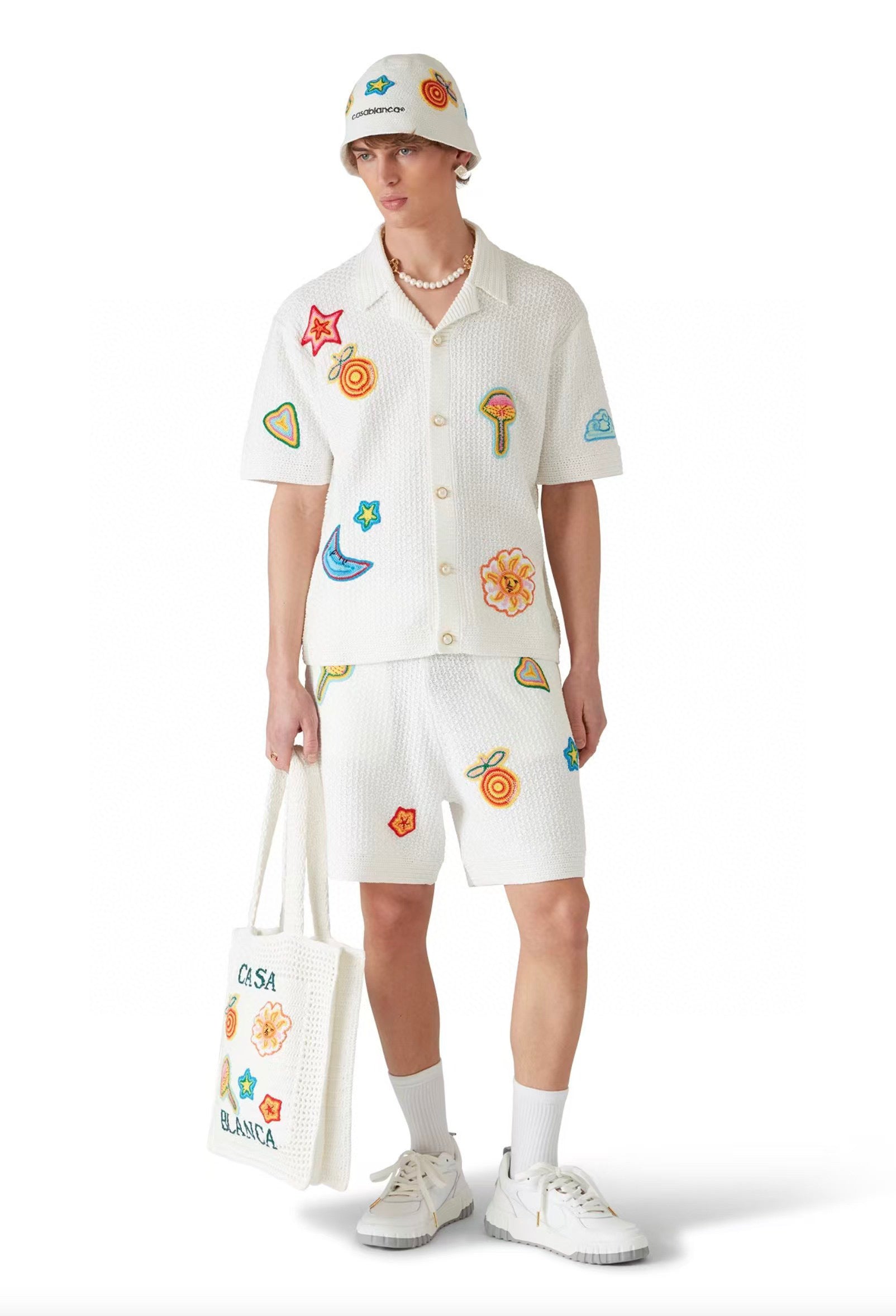 Ensemble Casa Crochet with Patch