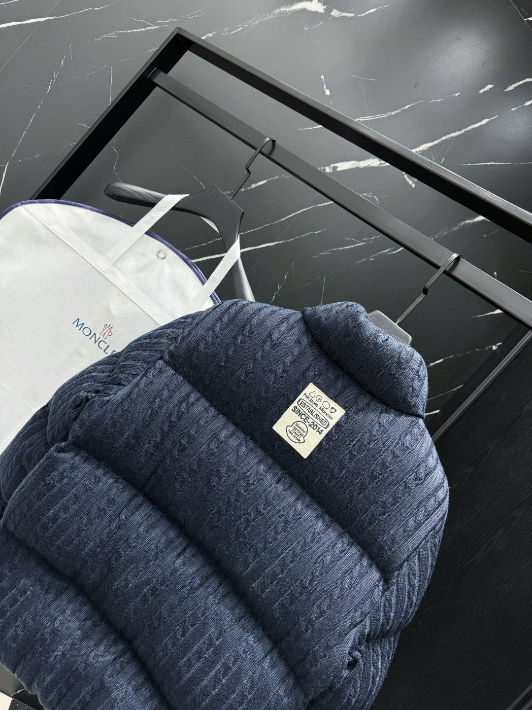 Doudoune Moncl’r Night Blue x  Palm Austru 10/10