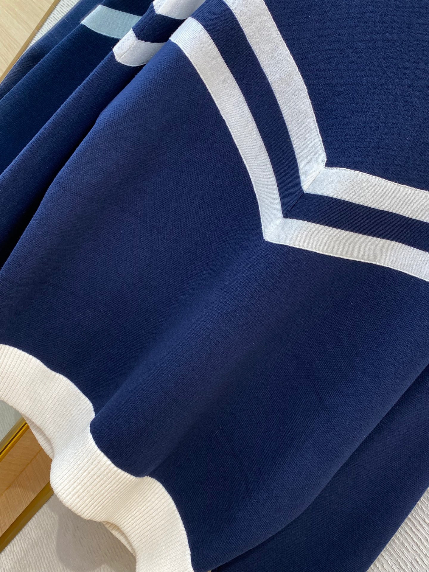 Blouson marin en maille de coton lv