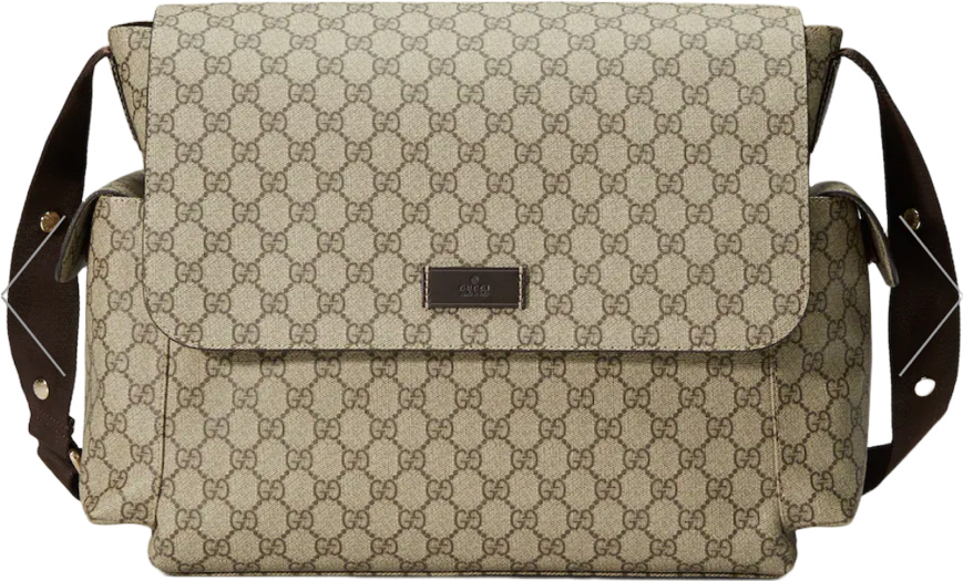 gg brown diaper bag