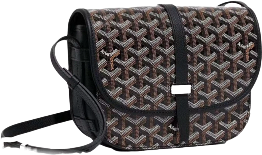 Belvédère-Tasche, schwarzes Leder, Edition, Lederrechnung