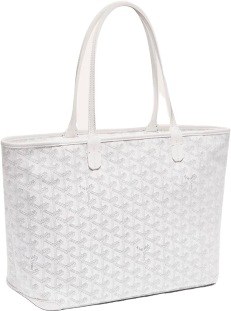 White Artois PM invoice bag