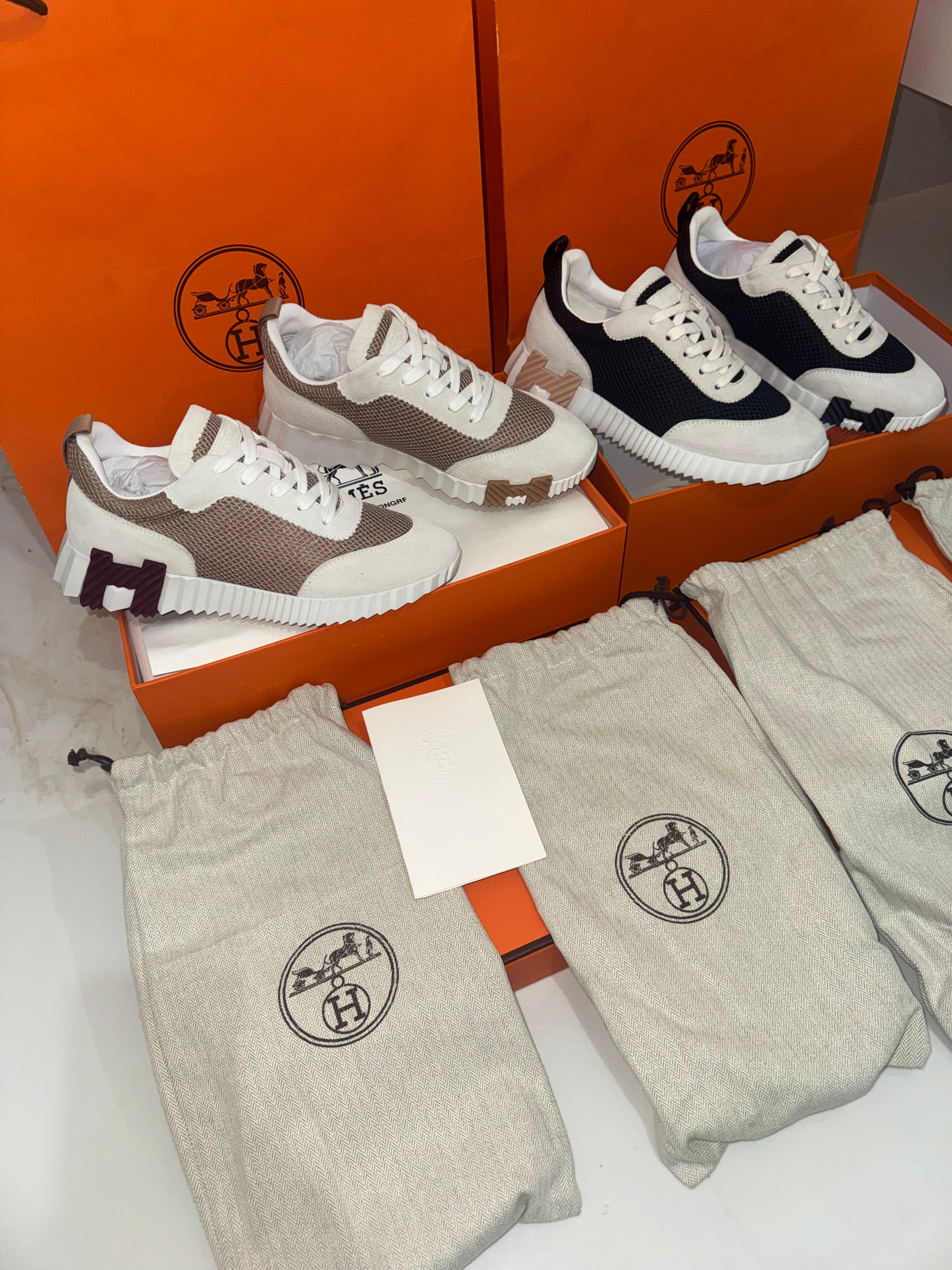 Sneakers Hrms Bouncing packaging complet facture 📦🚚⚡️ FEMME