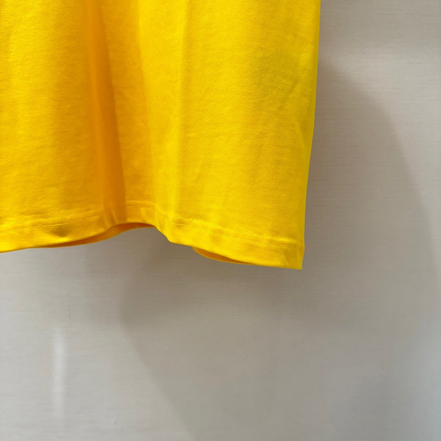 T-shirt CD Icon, coupe relax jaune