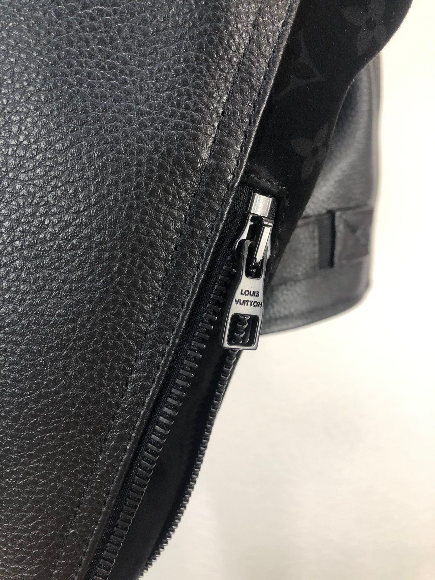 Veste Lv FULL CUIR LEATHER VRAI LEATHER BLACK