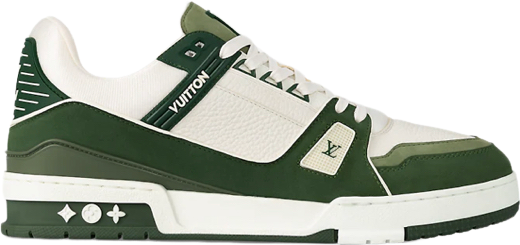 Khaki louis vuitton trainers discount