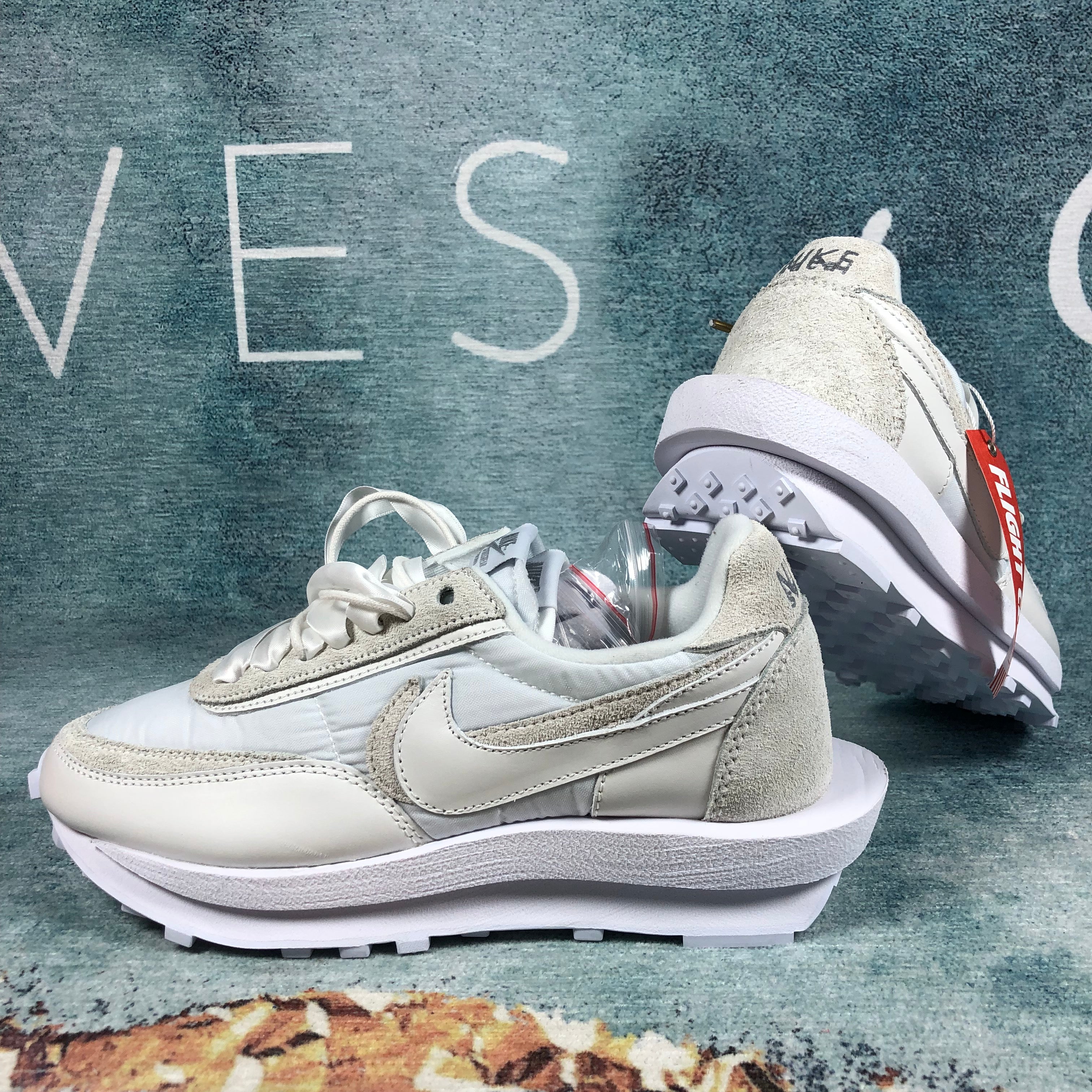 sacai White Nylon flight club Authentification 1:1 ✔️ facture