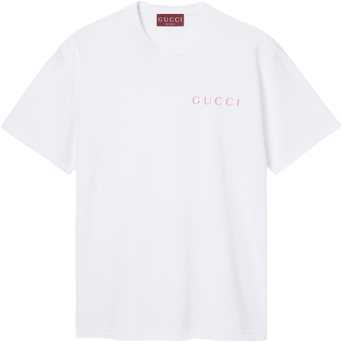 T-SHIRT EN JERSEY DE COTON IMPRIMÉ GG