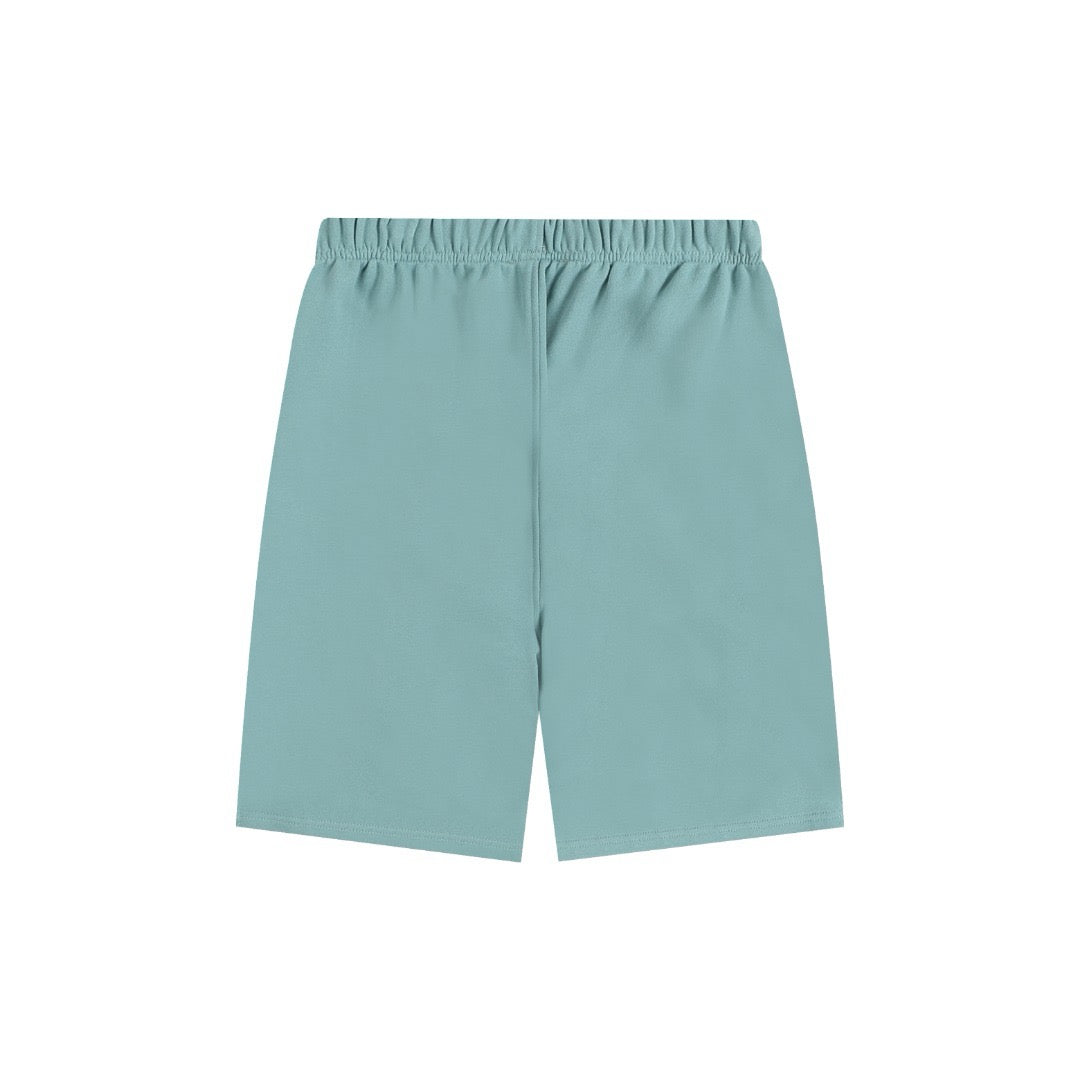 Short pistache à petit logo ami de cœur vert