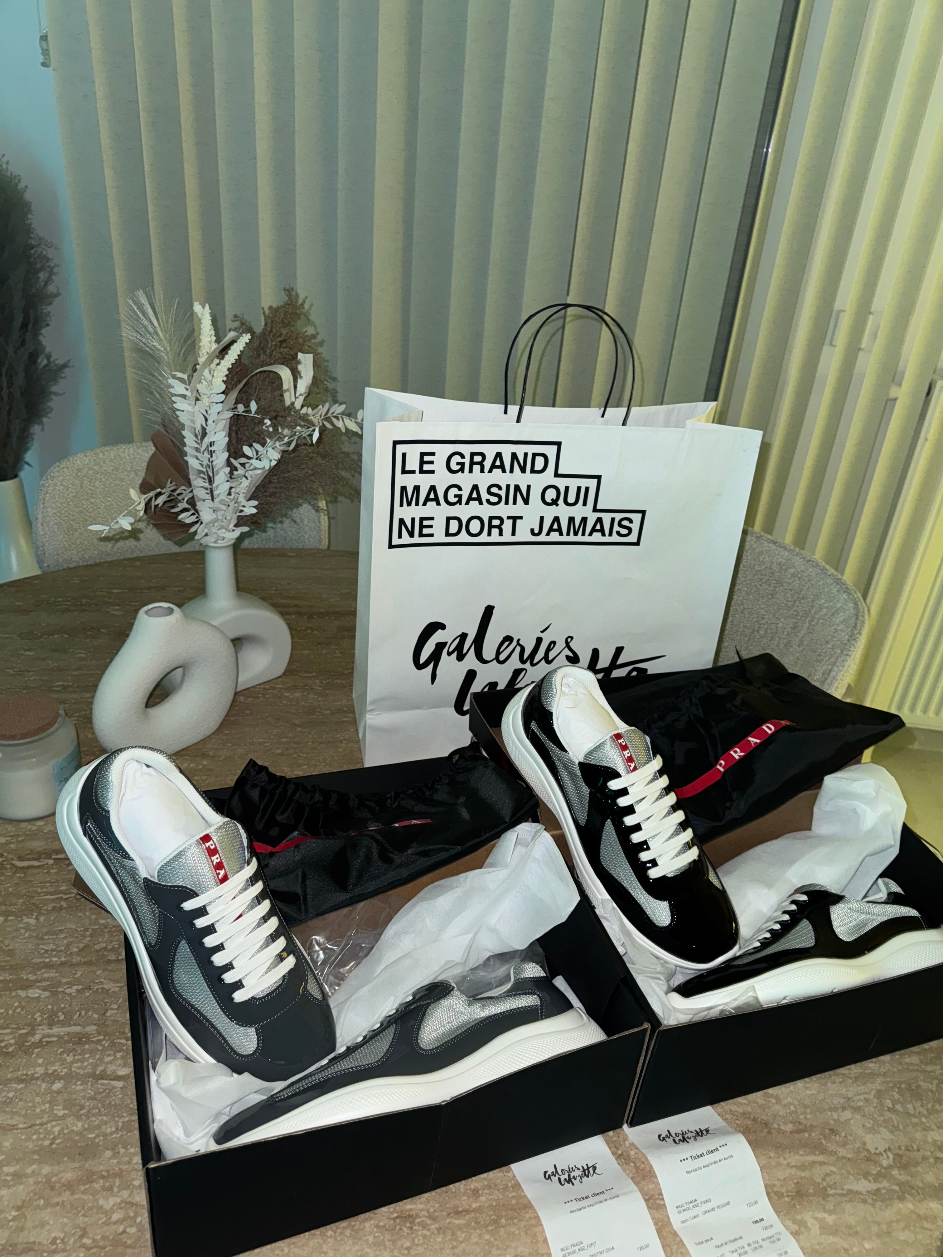 Sneakers Prd America ´ s Cup Grey tissu bike lisse