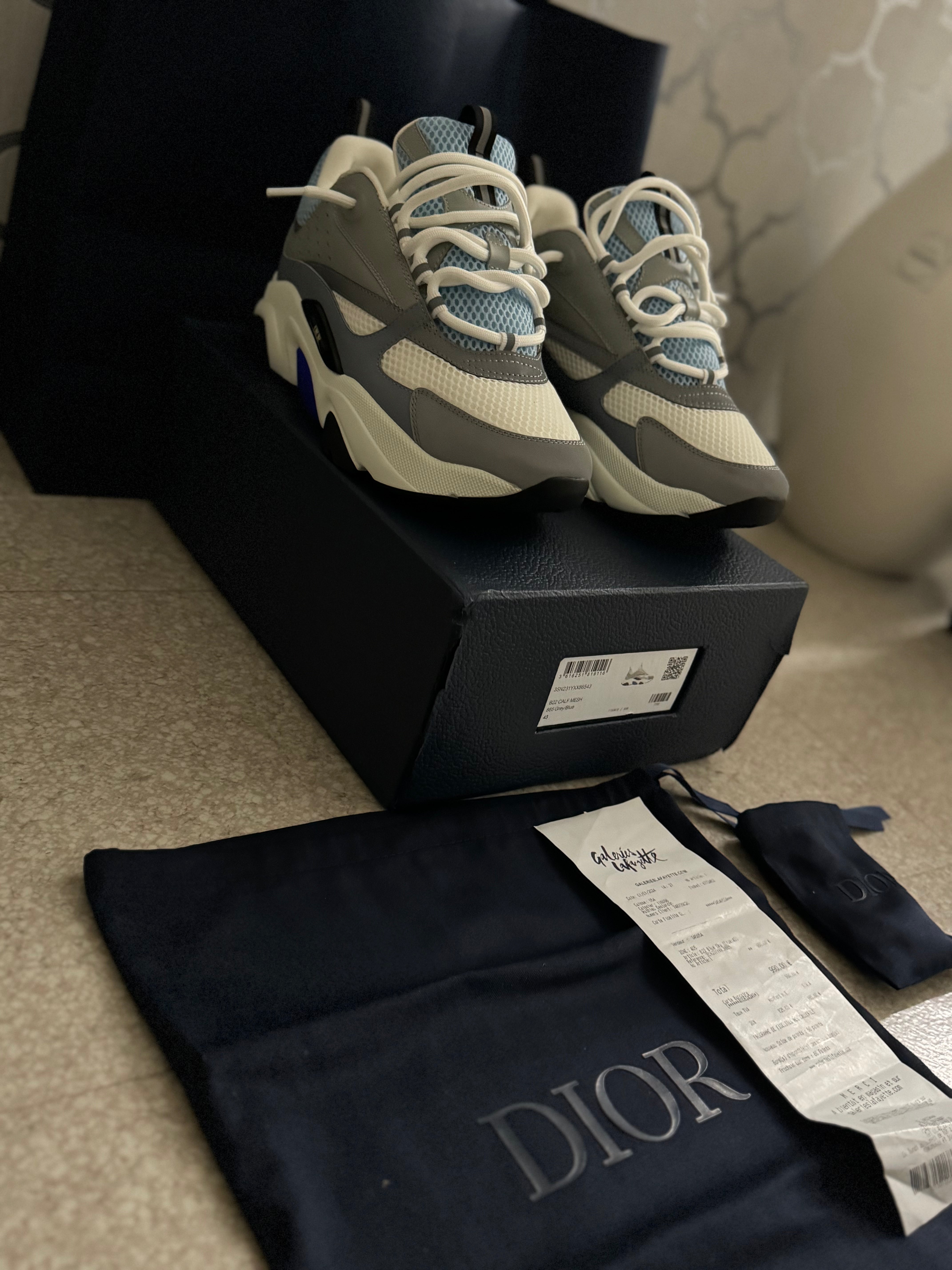B22 calf mesh Blue Sky 2023 facture ( modele pousse )
