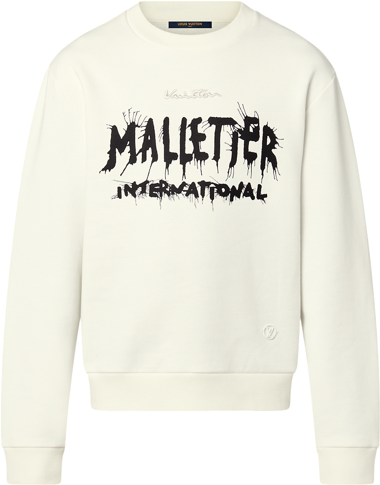 Sweatshirt aus LV-Baumwolle