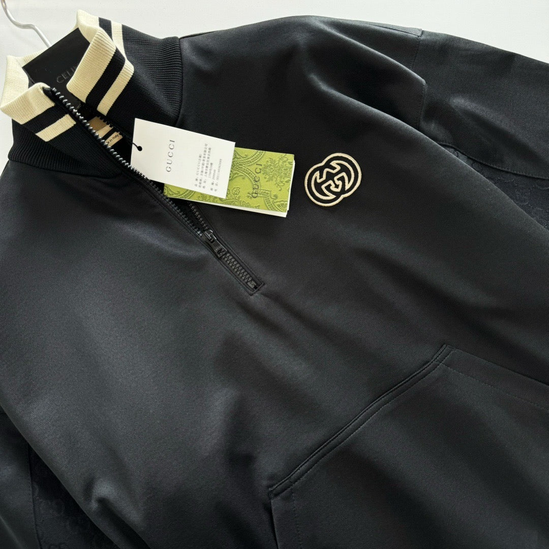Gg black tracksuit