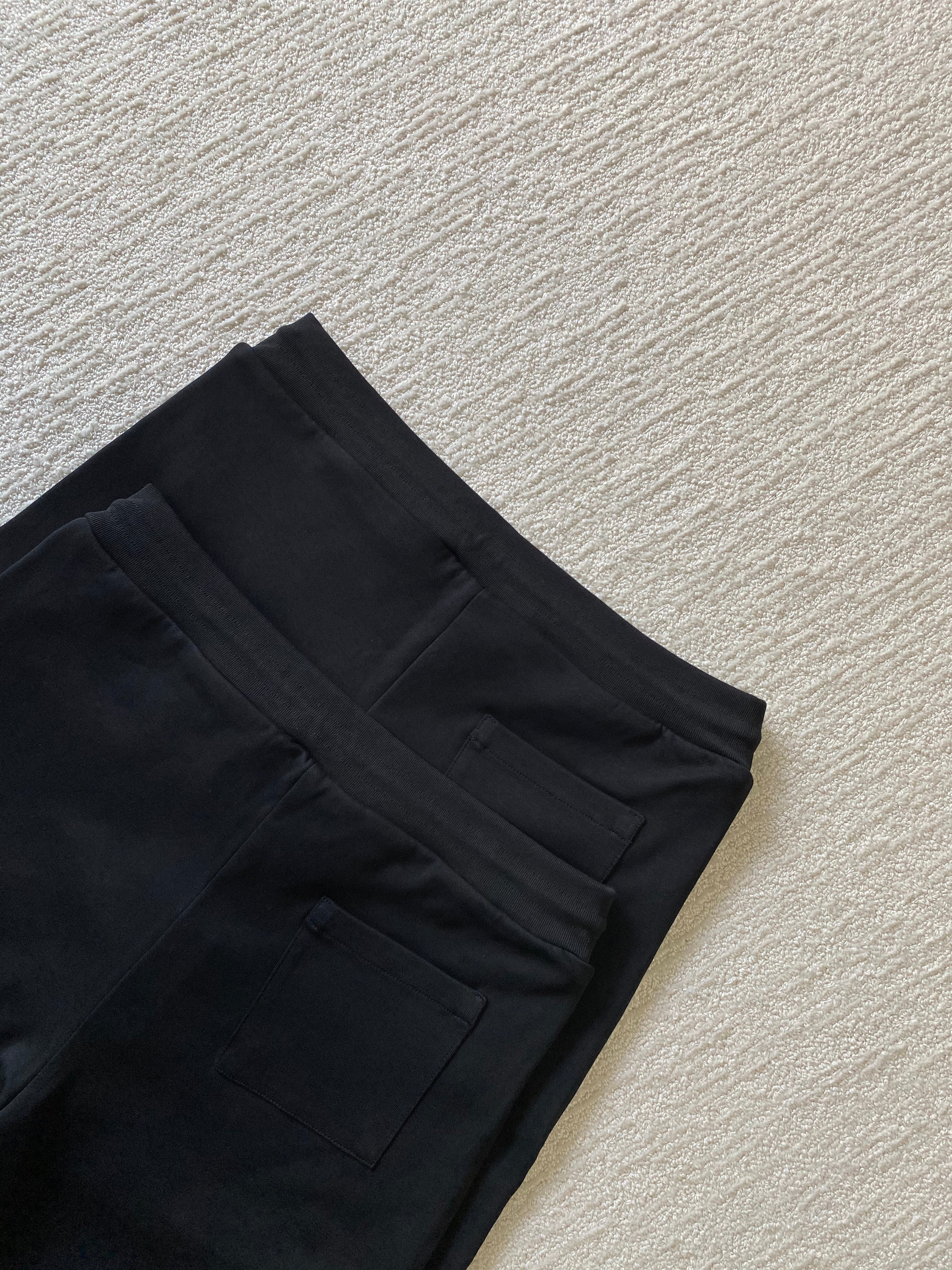 LV embroidered jersey shorts