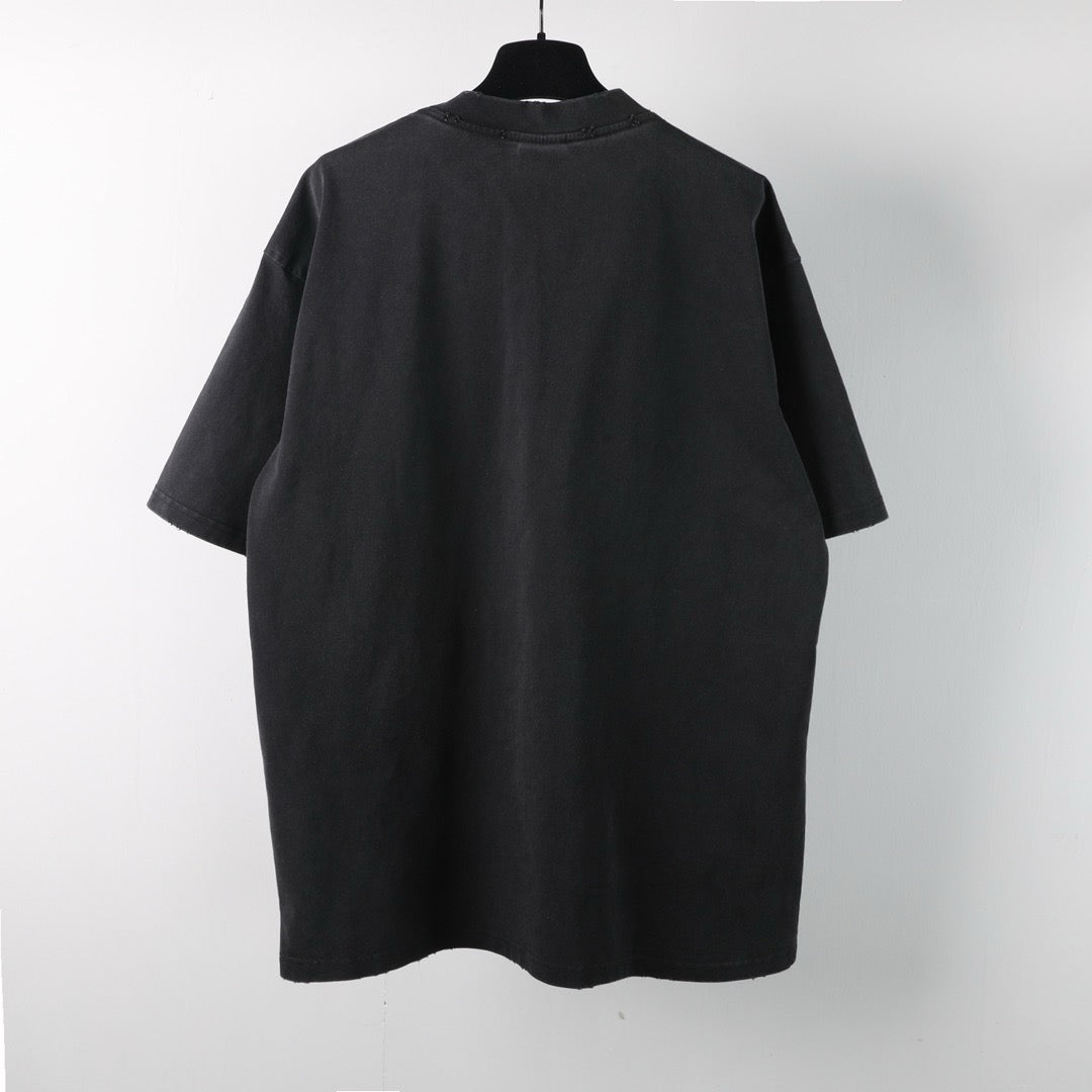 T-SHIRT BLCNG BOXING OVERSIZE POUR HOMME EN NOIR