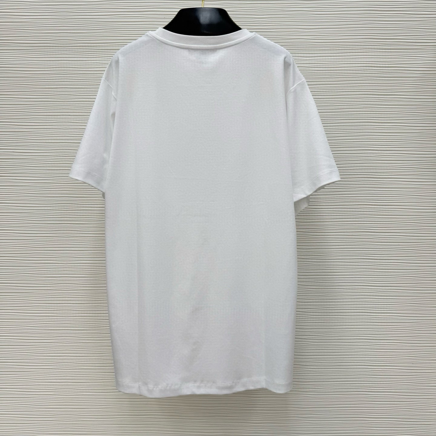 Tee-shirt à signature effet néon lv femme