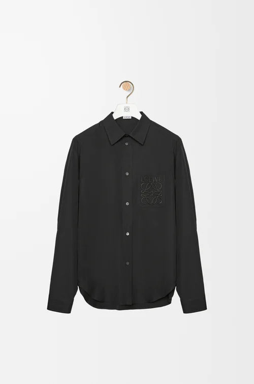 Chemise Loew en coton noir 10/10