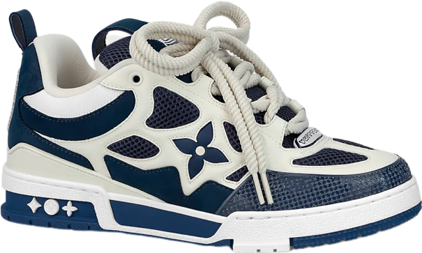 Sneakers Lv Skate bleu 10/10 facture
