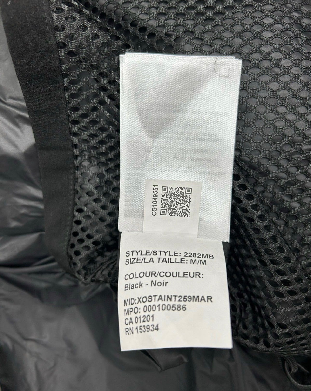 Canada-G Crofton Puffer Black 10/10