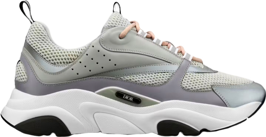 Sneakers b22 grey pink facture