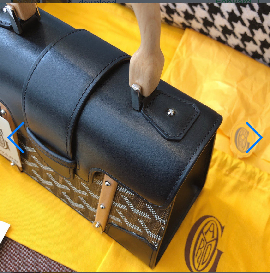 Sac Saigon mini black facture