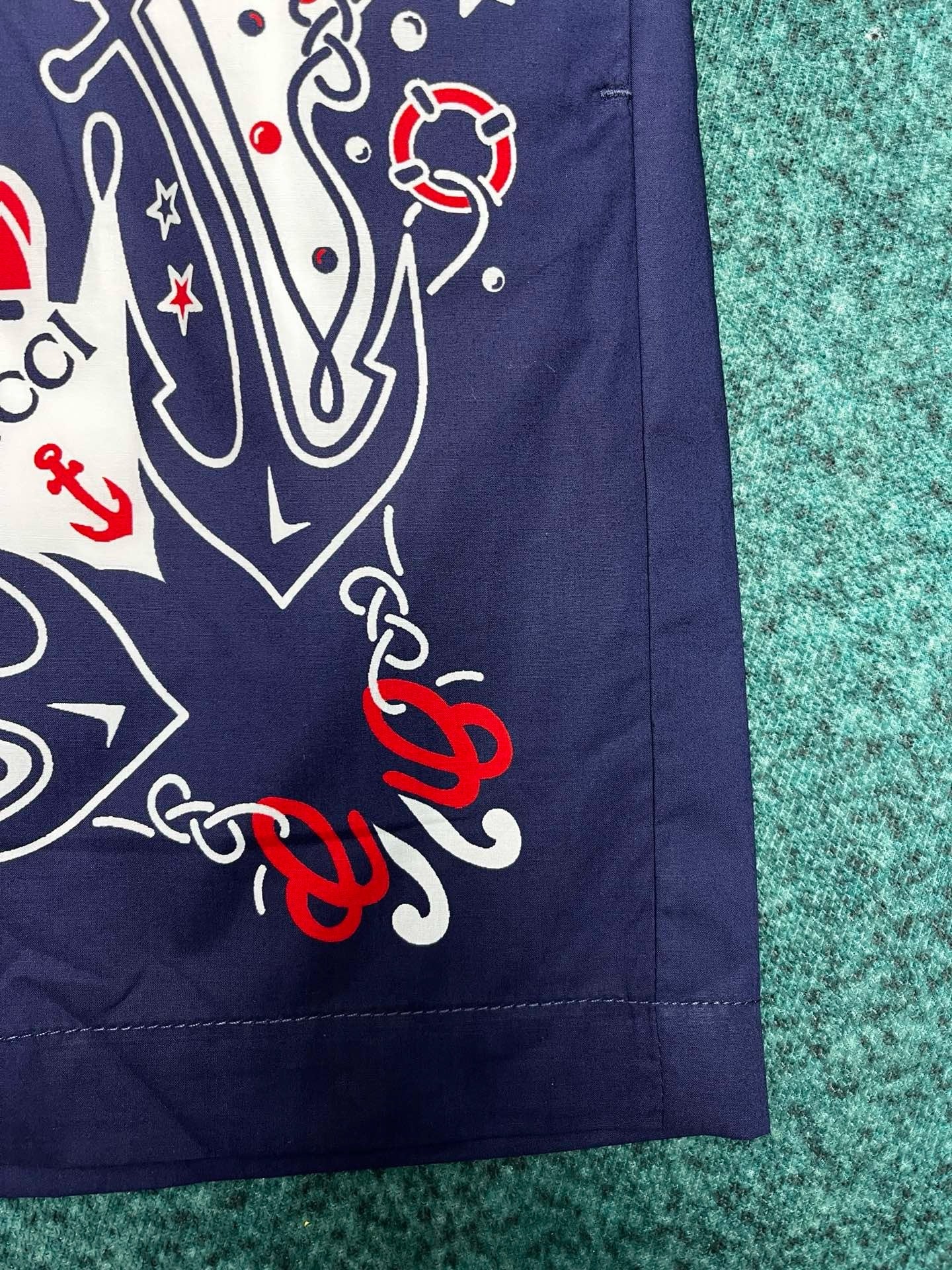 SHORTS GG BANDANA PRINT COTTON SHIRT