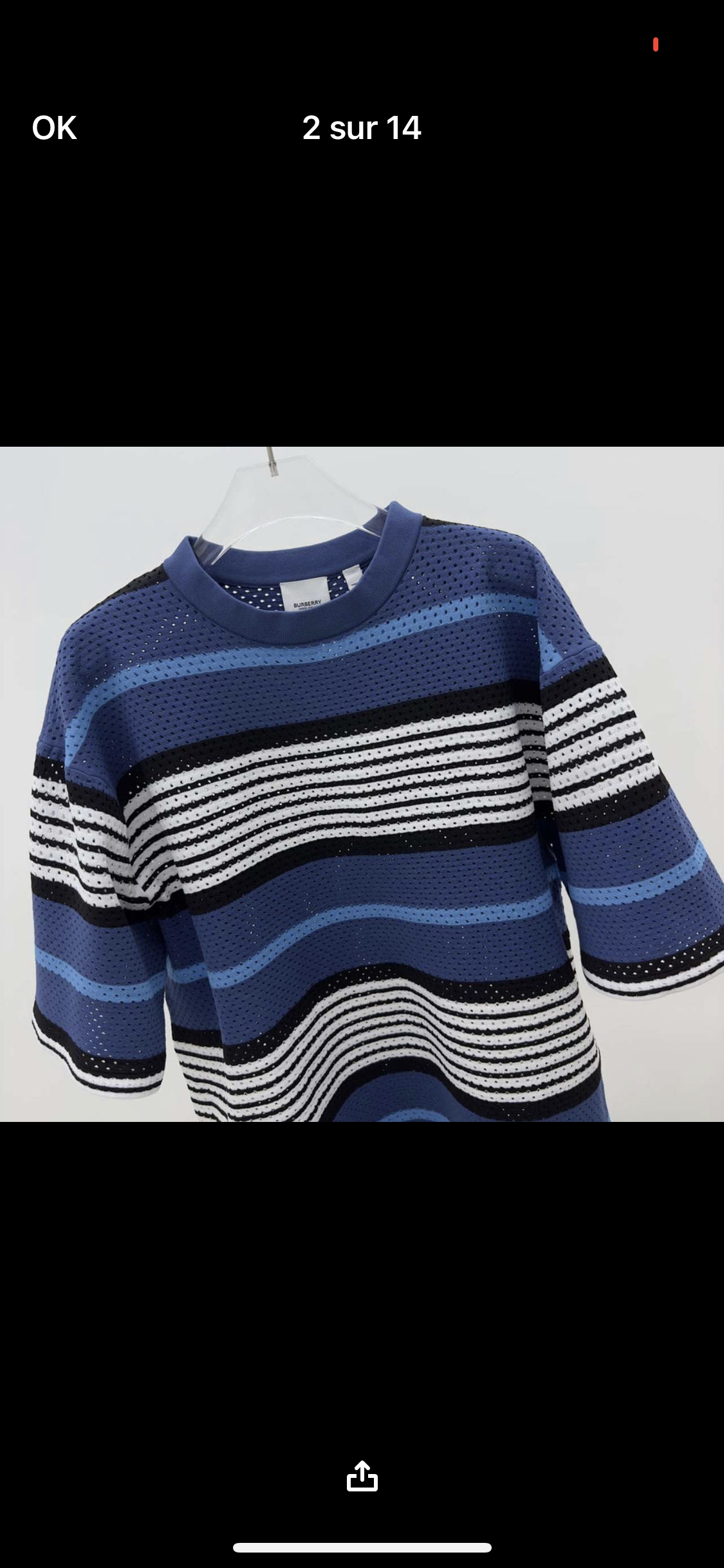 T shirt brb blue Invoice