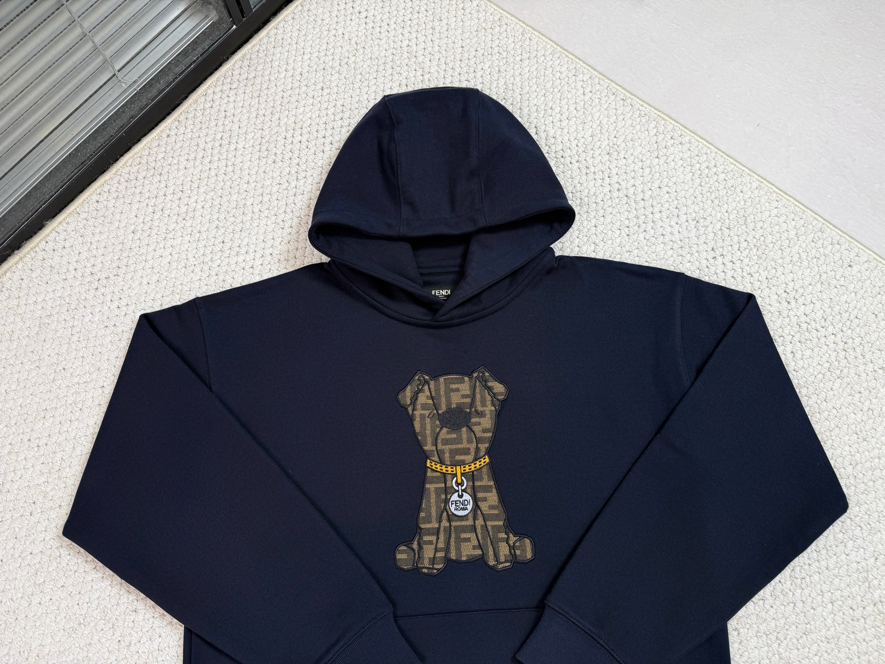 FF Sweat-shirt Dog noir 10/10