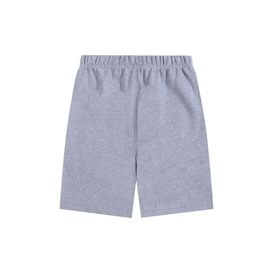 Short gris à petit logo ami de cœur gris