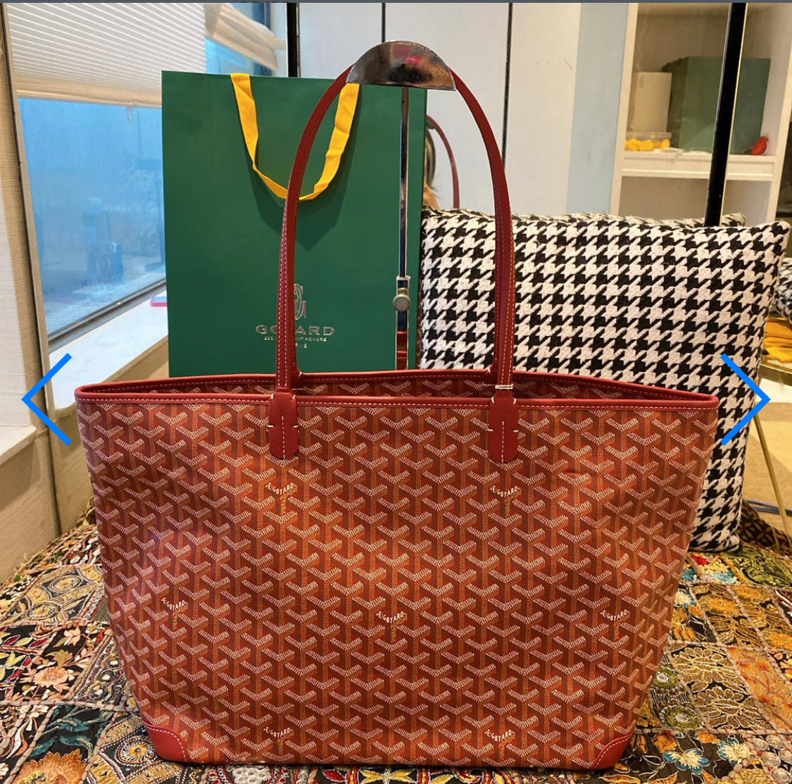 Artois red MM invoice bag