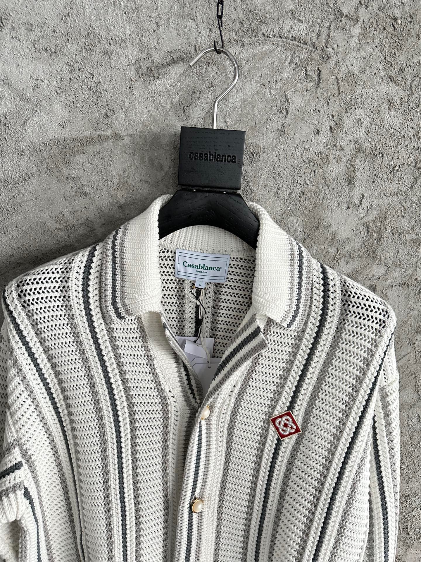 Chemise Casablanca cardigan en crochet