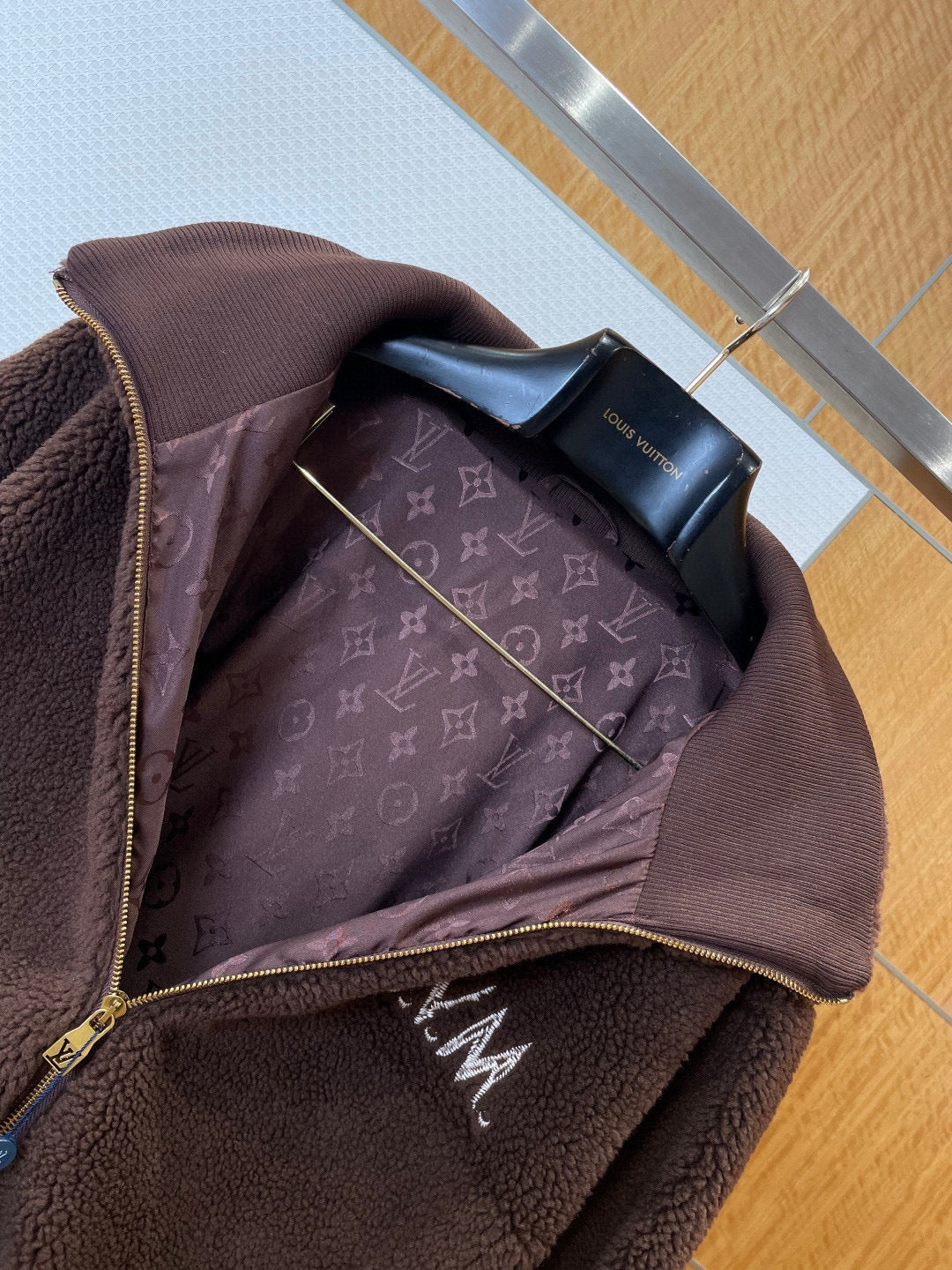 Blouson polaire fermeture éclair Lv