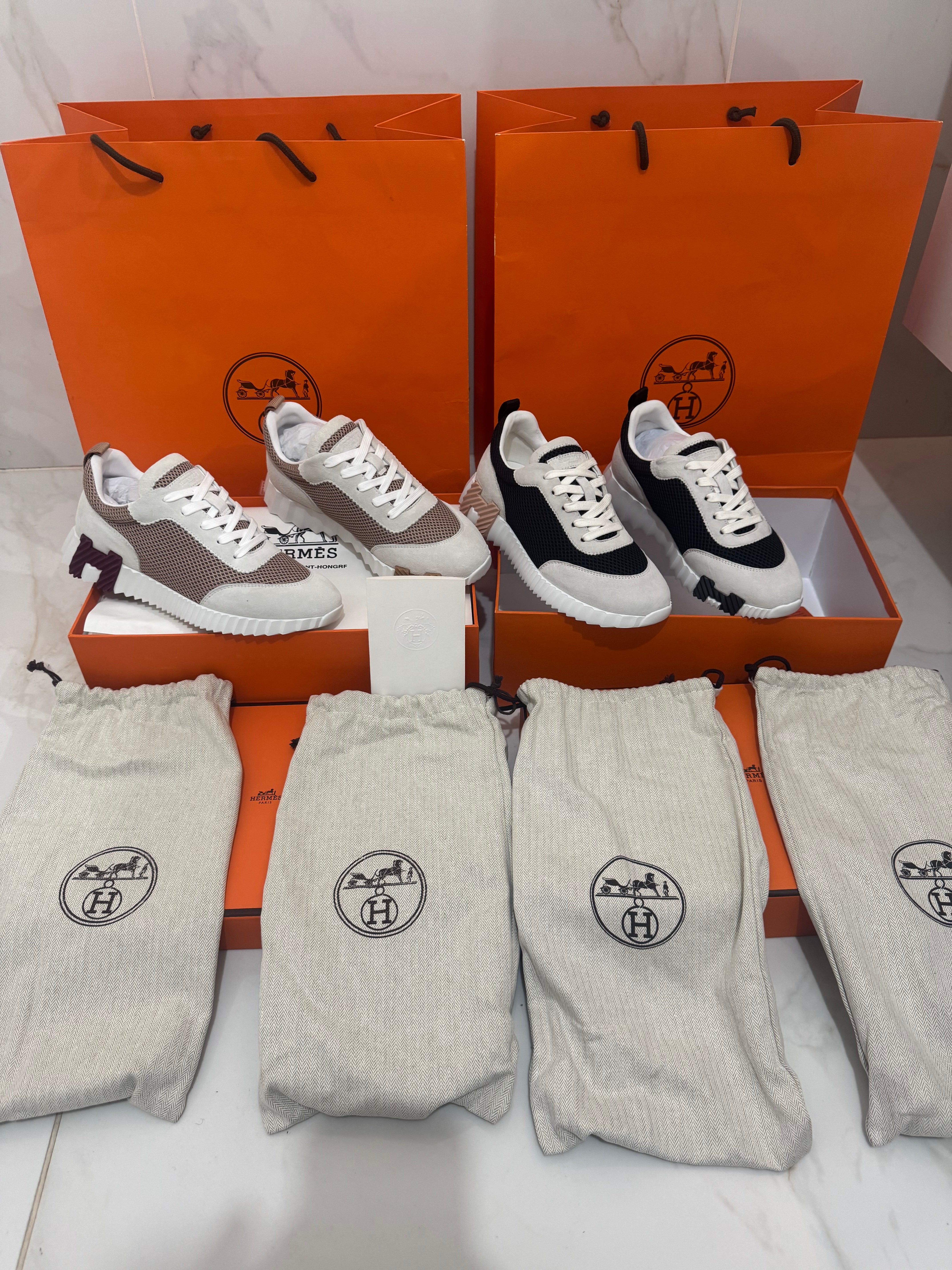 Sneakers Hrms Bouncing packaging complet facture 📦🚚⚡️ FEMME