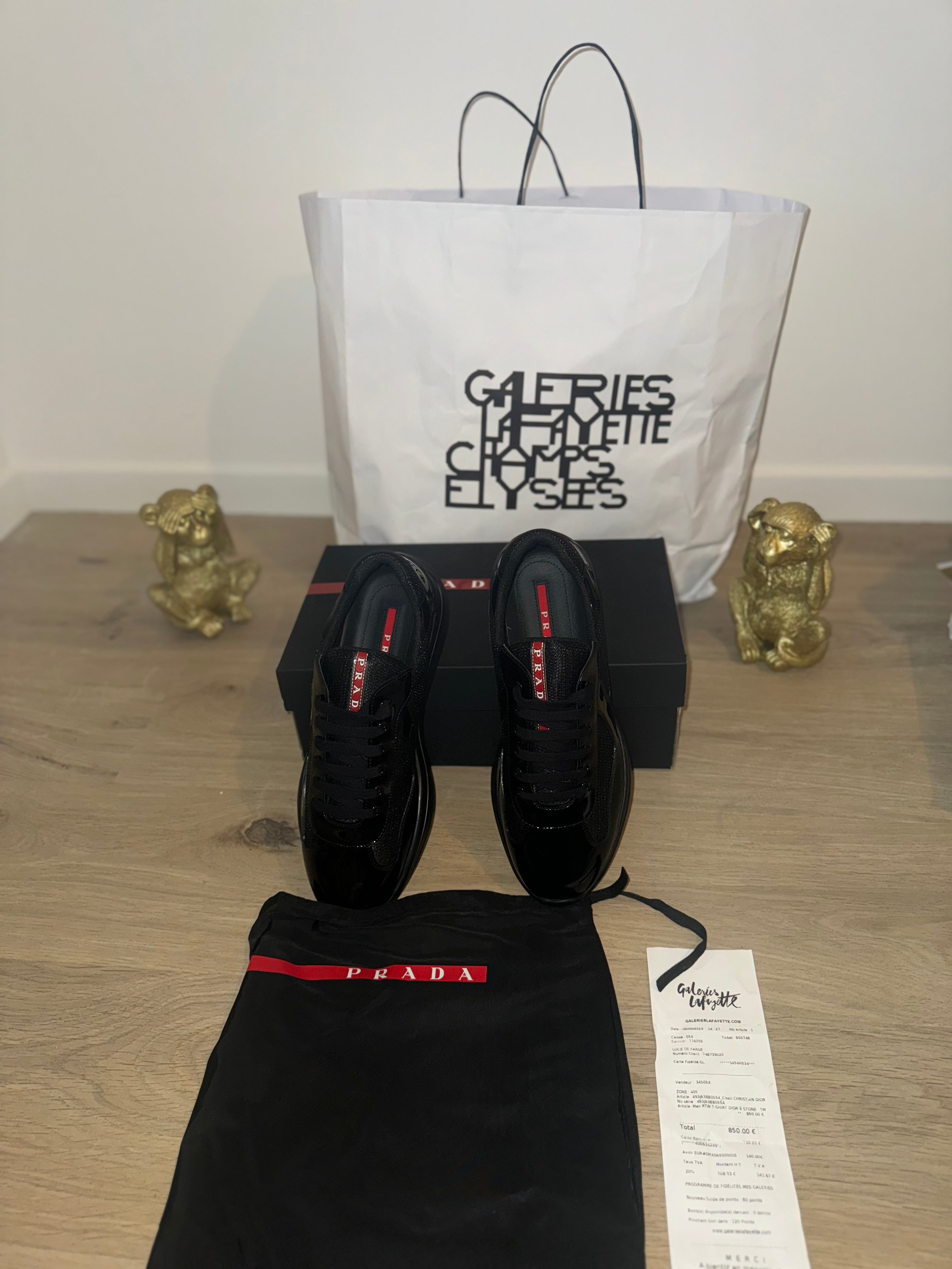 Sneakers Prd America ´ s Cup tissu bike lisse black 9/10