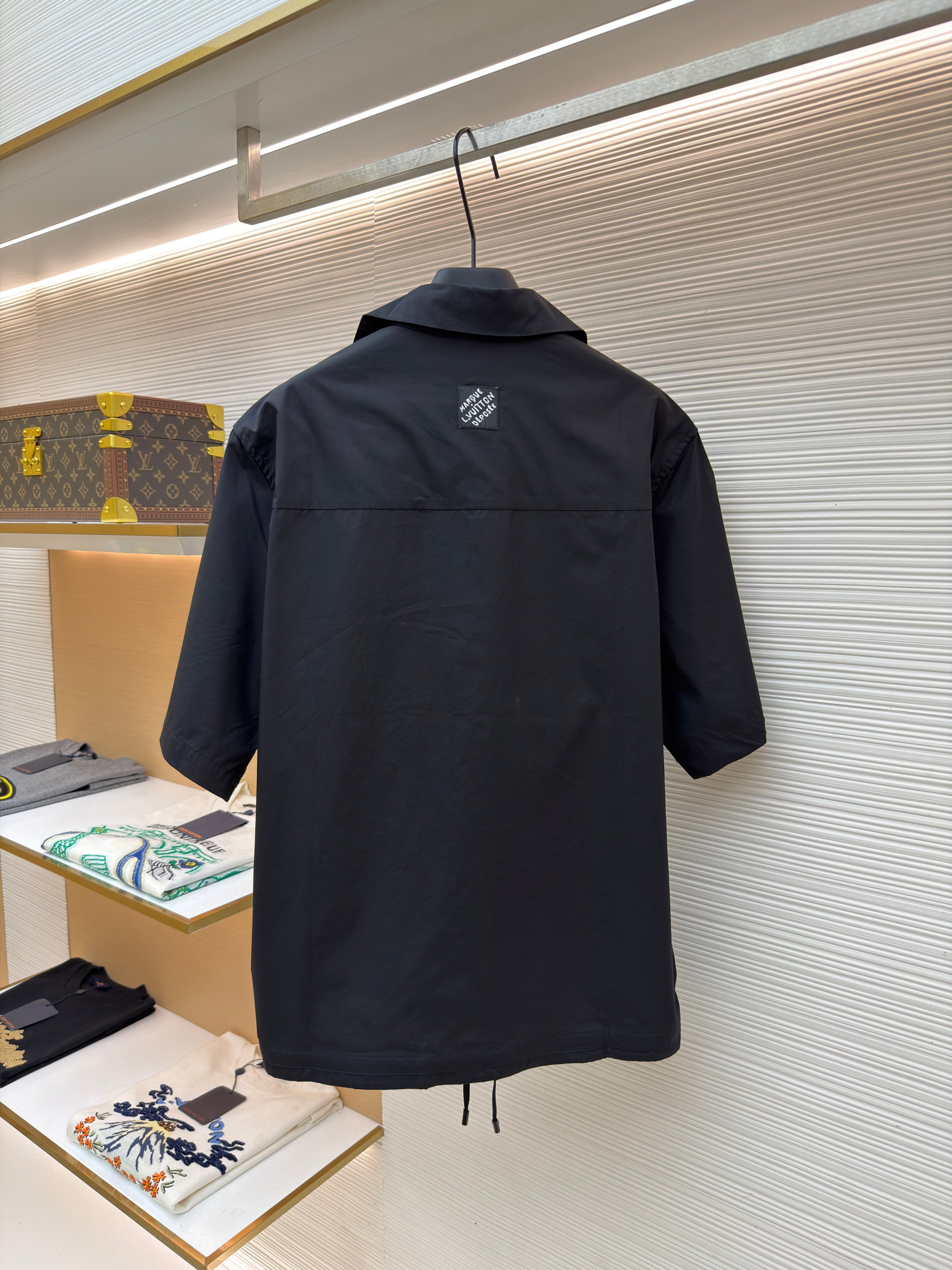 Chemise lv brodée Monogram Fleurs 10/10