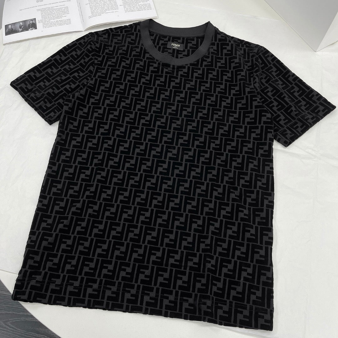 T shirt fnd noir daim