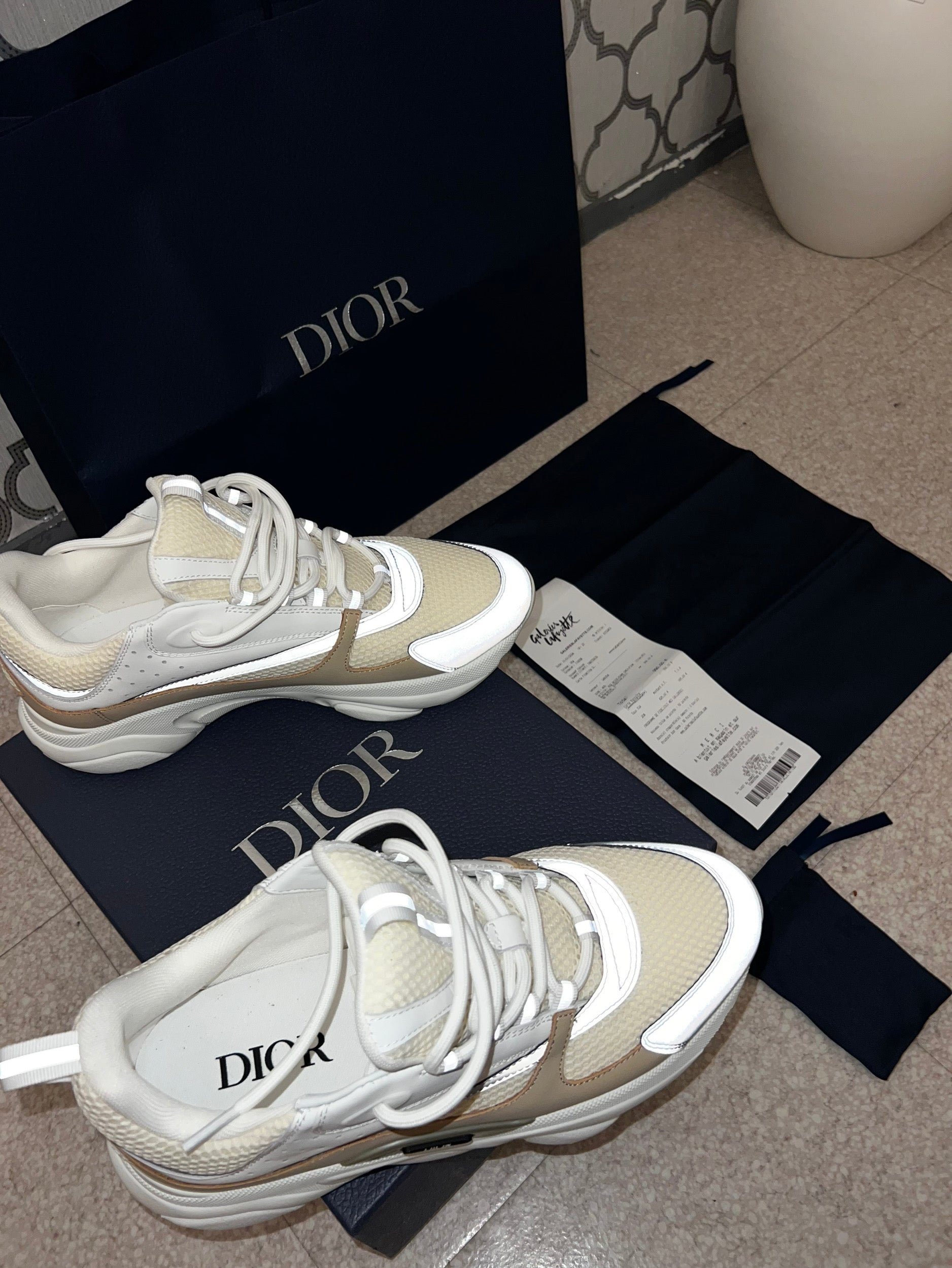 Sneakers b22 beige facture