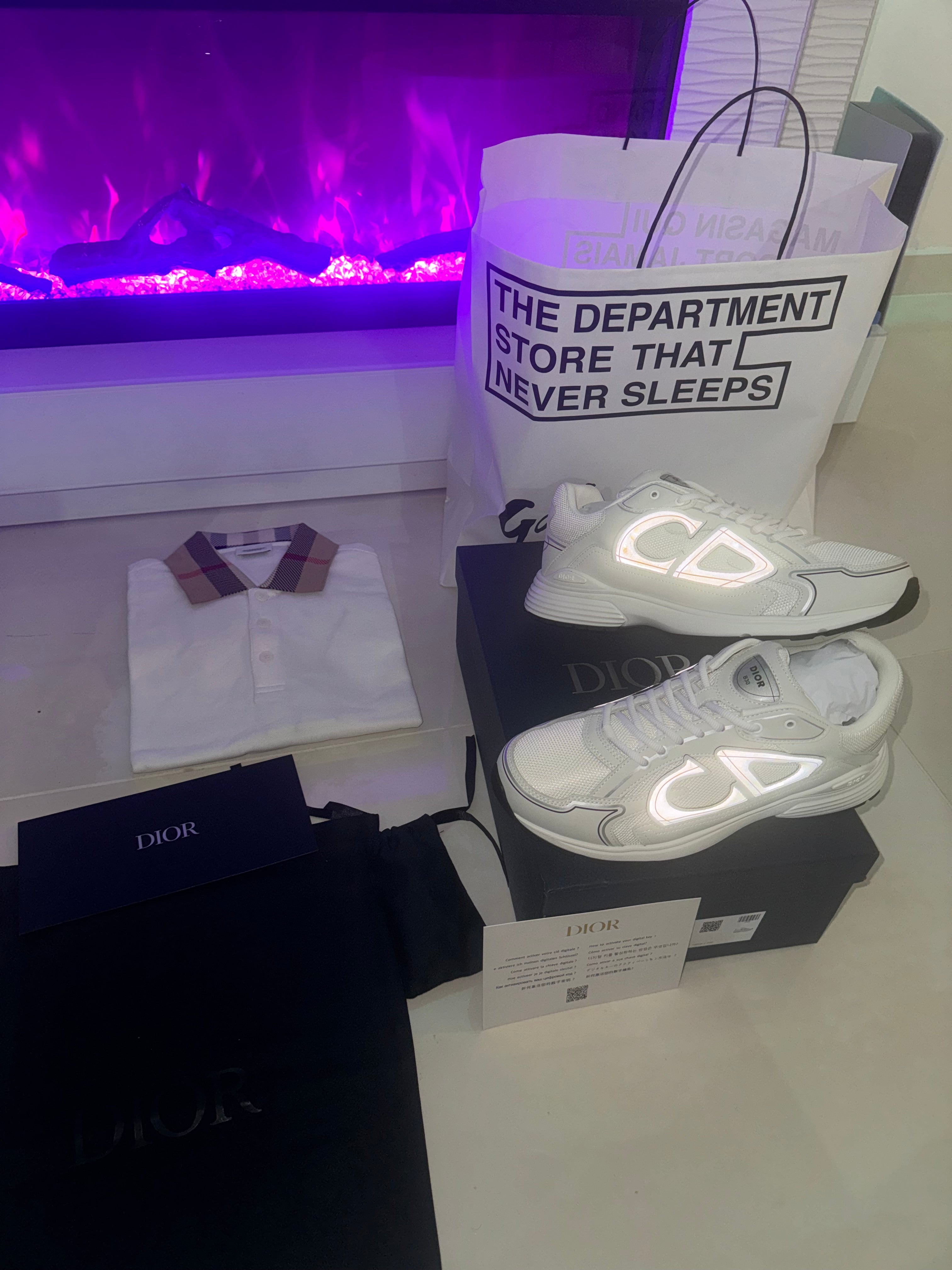 SNEAKERS B30 V3S 2025 💡 VERSION BIEN LISSE WHITE RÉFLECTIVE RÉACTION CORRECTES FACTURE PACKAGING COMPLET MODÈLE POUSSÉ