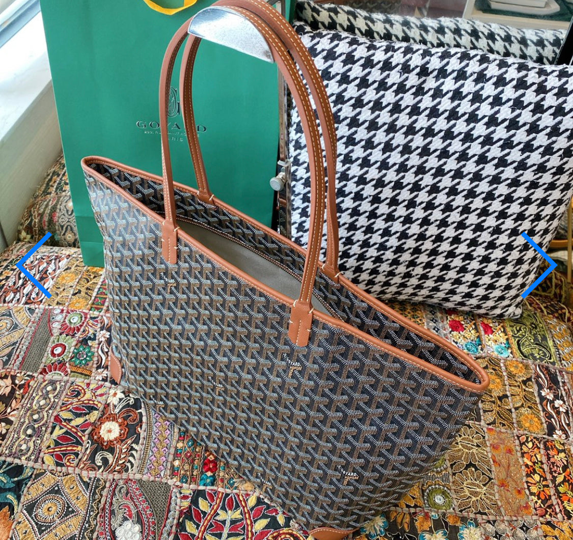 Artois brown MM invoice bag