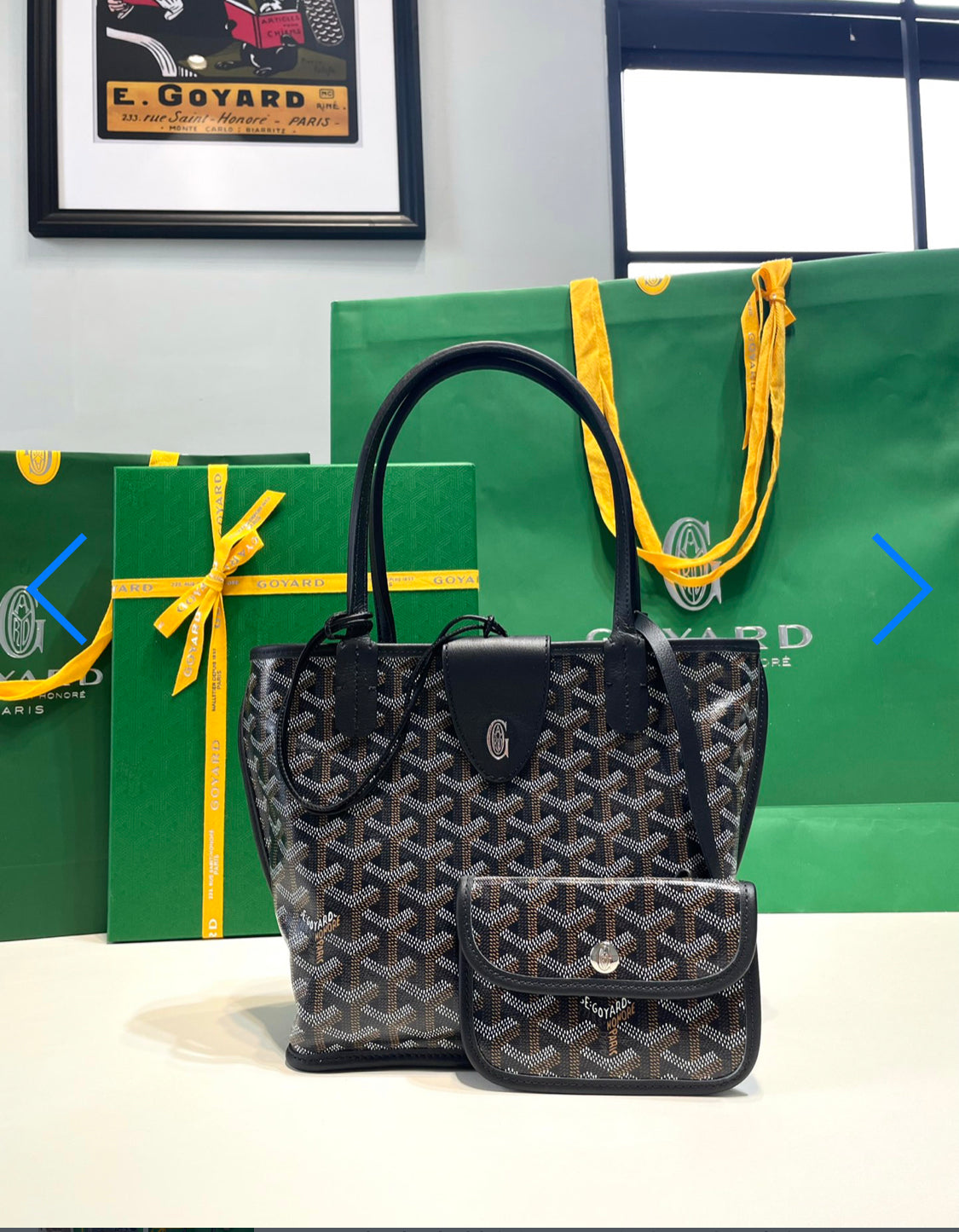 Sac Anjou Mini black facture