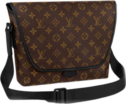 Lv invoice magnetic messenger bag